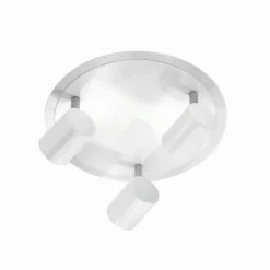 Luminaires Leuchten Direkt Plafonnier Leuchten Direkt TARIK Blanc, 3 lumières* Plafonniers