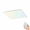 Luminaires Leuchten Direkt Plafonnier Leuchten-Direkt FLAT LED Blanc, 1 lumière, Télécommandes* Éclairage Led