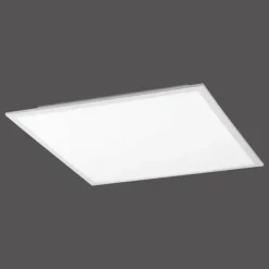 Luminaires Leuchten Direkt Plafonnier Leuchten-Direkt FLAT LED Blanc, 1 lumière, Télécommandes* Éclairage Led