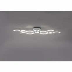 Luminaires Leuchten Direkt Plafonnier Leuchten-Direkt Wave LED Nickel mat, 1 lumière* Éclairage Led