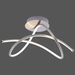 Luminaires Leuchten Direkt Plafonnier Leuchten-Direkt VIOLETTA LED Acier inoxydable, 1 lumière* Éclairage Led