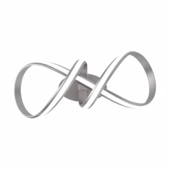 Luminaires Leuchten Direkt Plafonnier Leuchten-Direkt Ls-MELINDA LED Acier inoxydable, 1 lumière, Télécommandes, Changeur de couleurs