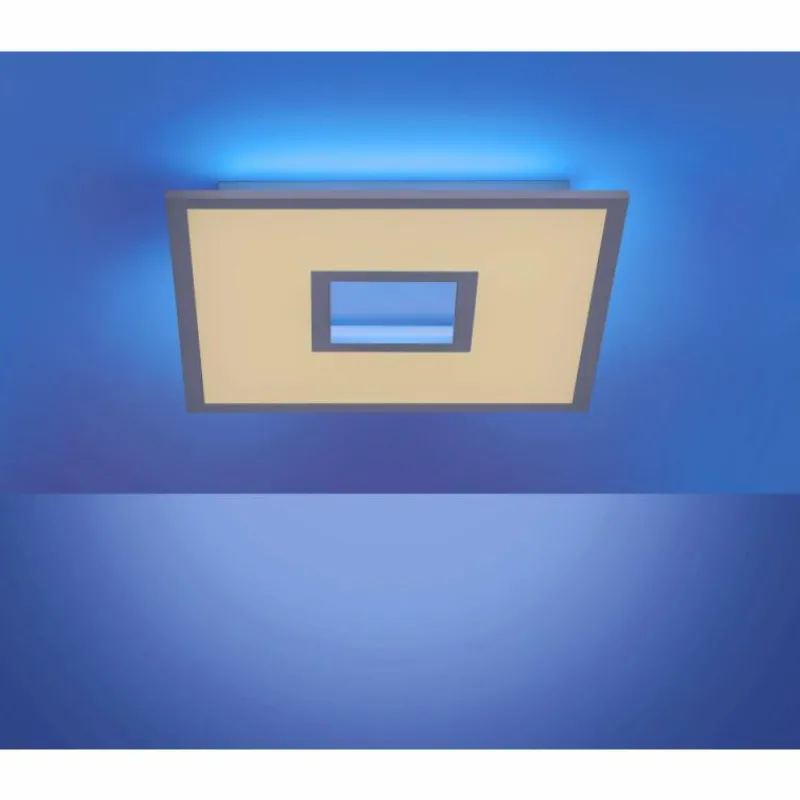 Luminaires Leuchten Direkt Plafonnier Leuchten-Direkt RECESS LED Blanc, 2 lumières, Télécommandes, Changeur de couleurs* Éclairage Led