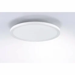 Luminaires Leuchten Direkt Plafonnier Leuchten-Direkt FLAT LED Blanc, 1 lumière, Télécommandes* Éclairage Led