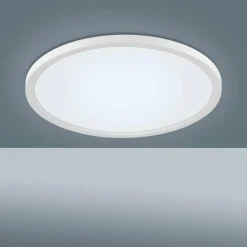 Luminaires Leuchten Direkt Plafonnier Leuchten-Direkt FLAT LED Blanc, 1 lumière, Télécommandes* Éclairage Led