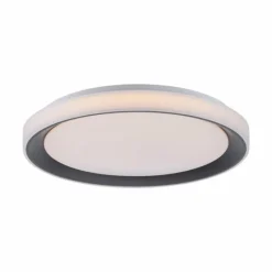 Luminaires Leuchten Direkt Plafonnier Leuchten-Direkt LOLAsmart_DISC LED Noir, 1 lumière, Télécommandes, Changeur de couleurs