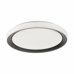 Luminaires Leuchten Direkt Plafonnier Leuchten-Direkt LOLAsmart_DISC LED Noir, 1 lumière, Télécommandes, Changeur de couleurs