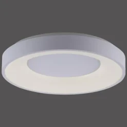 Luminaires Leuchten Direkt Plafonnier Leuchten-Direkt ANIKA LED Blanc, 1 lumière, Télécommandes* Éclairage Led