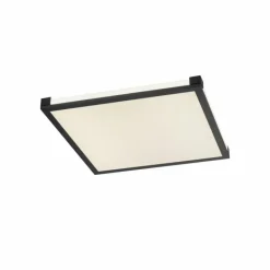 Luminaires Leuchten Direkt Plafonnier Leuchten-Direkt MARIO LED Noir, 1 lumière, Télécommandes, Changeur de couleurs* Éclairage Led