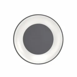 Luminaires Leuchten Direkt Plafonnier Leuchten-Direkt LOLAsmart-ANIKA LED Anthracite, 1 lumière, Télécommandes, Changeur de couleurs