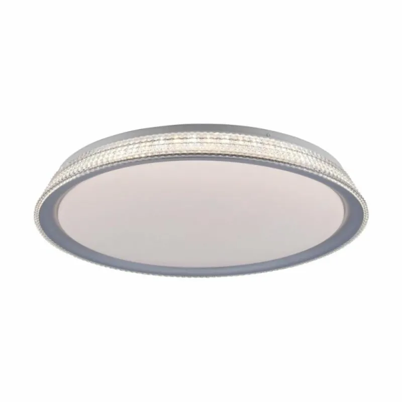 Luminaires Leuchten Direkt Plafonnier Leuchten-Direkt KARI LED Argenté, 1 lumière* Éclairage Led