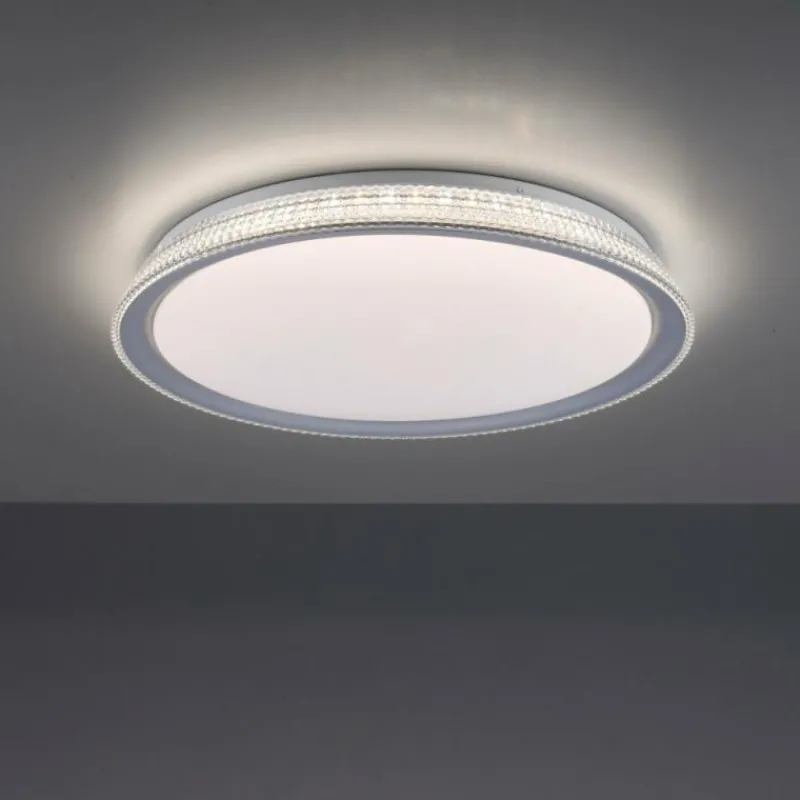 Luminaires Leuchten Direkt Plafonnier Leuchten-Direkt KARI LED Argenté, 1 lumière* Éclairage Led