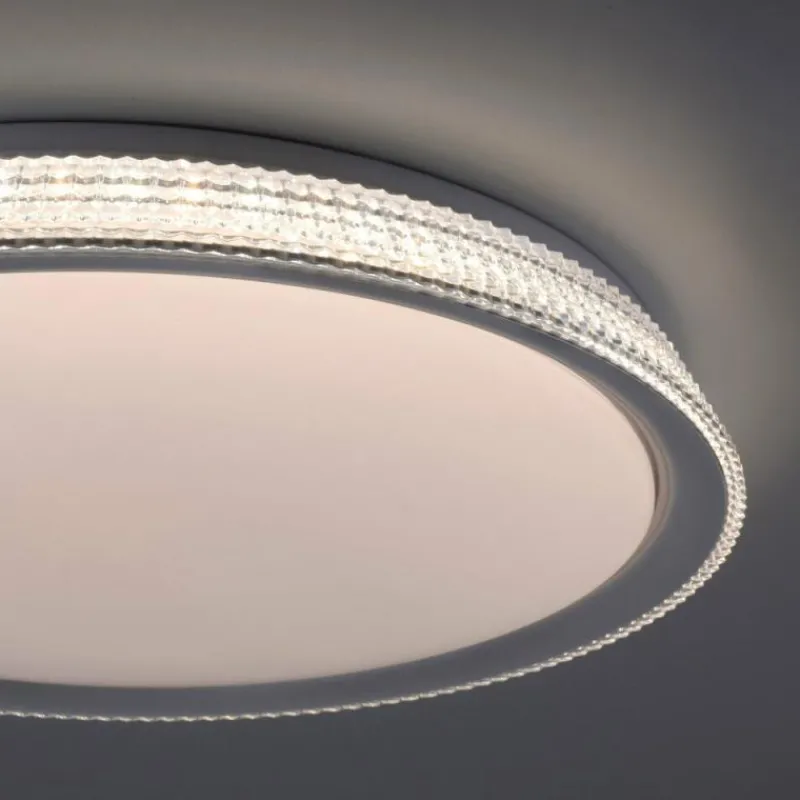 Luminaires Leuchten Direkt Plafonnier Leuchten-Direkt KARI LED Argenté, 1 lumière* Éclairage Led