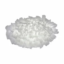 Lampes En Tissu-Luminaires Leuchten Direkt Plafonnier Leuchten-Direkt XENIA LED Blanc, 1 lumière