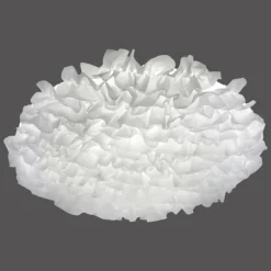 Lampes En Tissu-Luminaires Leuchten Direkt Plafonnier Leuchten-Direkt XENIA LED Blanc, 1 lumière