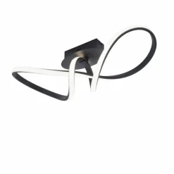 Luminaires Leuchten Direkt Plafonnier Leuchten-Direkt MARIA LED Noir, 1 lumière* Éclairage Led