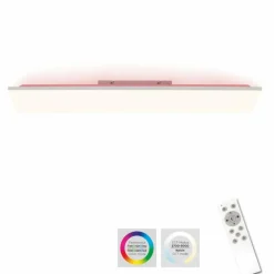 Luminaires Leuchten Direkt Plafonnier Leuchten-Direkt GUSTAV LED Blanc, 1 lumière, Télécommandes, Changeur de couleurs* Éclairage Led