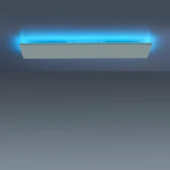 Luminaires Leuchten Direkt Plafonnier Leuchten-Direkt GUSTAV LED Blanc, 1 lumière, Télécommandes, Changeur de couleurs* Éclairage Led