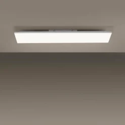 Luminaires Leuchten Direkt Plafonnier Leuchten-Direkt GUSTAV LED Blanc, 1 lumière, Télécommandes, Changeur de couleurs* Éclairage Led