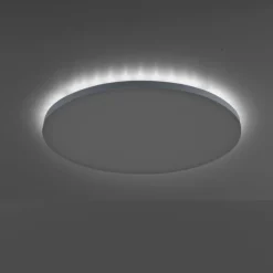 Luminaires Leuchten Direkt Plafonnier Leuchten-Direkt GUSTAV LED Blanc, 1 lumière, Télécommandes, Changeur de couleurs* Éclairage Led