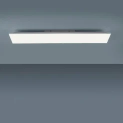 Luminaires Leuchten Direkt Plafonnier Leuchten-Direkt YUKON LED Blanc, 1 lumière, Télécommandes, Changeur de couleurs* Éclairage Led