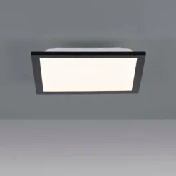 Luminaires Leuchten Direkt Plafonnier Leuchten-Direkt FLAT LED Noir, 1 lumière* Éclairage Led