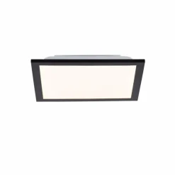 Luminaires Leuchten Direkt Plafonnier Leuchten-Direkt FLAT LED Noir, 1 lumière* Éclairage Led