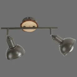 Luminaires Scandinaves-Luminaires Leuchten Direkt Plafonnier Leuchten-Direkt SWAMP Écru, 2 lumières