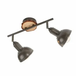 Luminaires Scandinaves-Luminaires Leuchten Direkt Plafonnier Leuchten-Direkt SWAMP Écru, 2 lumières