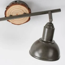 Luminaires Scandinaves-Luminaires Leuchten Direkt Plafonnier Leuchten-Direkt SWAMP Écru, 2 lumières