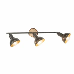 Luminaires Scandinaves-Luminaires Leuchten Direkt Plafonnier Leuchten-Direkt SWAMP Écru, 3 lumières