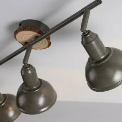 Luminaires Scandinaves-Luminaires Leuchten Direkt Plafonnier Leuchten-Direkt SWAMP Écru, 3 lumières