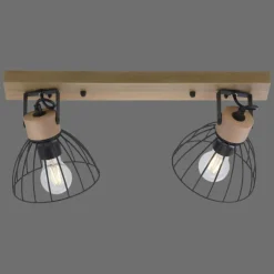 Lampes Vintages & Rétros-Luminaires Leuchten Direkt Plafonnier Leuchten-Direkt LAMI Écru, 2 lumières
