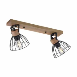 Lampes Vintages & Rétros-Luminaires Leuchten Direkt Plafonnier Leuchten-Direkt LAMI Écru, 2 lumières