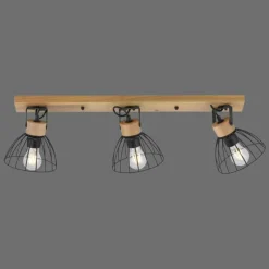 Lampes Vintages & Rétros-Luminaires Leuchten Direkt Plafonnier Leuchten-Direkt LAMI Écru, 3 lumières