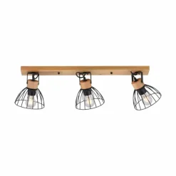 Lampes Vintages & Rétros-Luminaires Leuchten Direkt Plafonnier Leuchten-Direkt LAMI Écru, 3 lumières