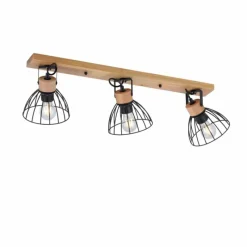 Lampes Vintages & Rétros-Luminaires Leuchten Direkt Plafonnier Leuchten-Direkt LAMI Écru, 3 lumières