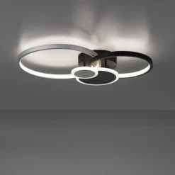 Luminaires Leuchten Direkt Plafonnier Leuchten-Direkt PAPILON LED Noir, 1 lumière* Éclairage Led