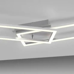 Luminaires Leuchten Direkt Plafonnier Leuchten-Direkt IVEN LED Acier brossé, 1 lumière* Éclairage Led