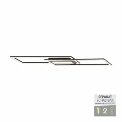 Luminaires Leuchten Direkt Plafonnier Leuchten-Direkt ASMIN LED Noir, 1 lumière* Éclairage Led