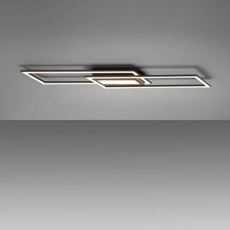 Luminaires Leuchten Direkt Plafonnier Leuchten-Direkt ASMIN LED Noir, 1 lumière* Éclairage Led