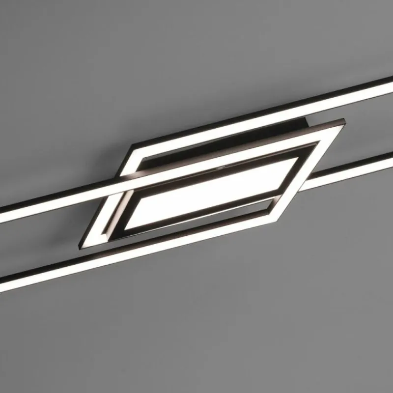 Luminaires Leuchten Direkt Plafonnier Leuchten-Direkt ASMIN LED Noir, 1 lumière* Éclairage Led