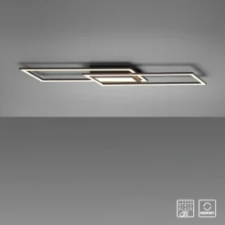 Luminaires Leuchten Direkt Plafonnier Leuchten-Direkt ASMIN LED Noir, 1 lumière* Éclairage Led