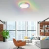 Luminaires Leuchten Direkt Plafonnier Leuchten-Direkt SPHERIC LED Blanc, 2 lumières, Télécommandes, Changeur de couleurs* Éclairage Led