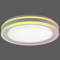Luminaires Leuchten Direkt Plafonnier Leuchten-Direkt SPHERIC LED Blanc, 2 lumières, Télécommandes, Changeur de couleurs* Éclairage Led