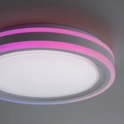 Luminaires Leuchten Direkt Plafonnier Leuchten-Direkt SPHERIC LED Blanc, 2 lumières, Télécommandes, Changeur de couleurs* Éclairage Led