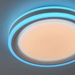 Luminaires Leuchten Direkt Plafonnier Leuchten-Direkt SPHERIC LED Blanc, 2 lumières, Télécommandes, Changeur de couleurs* Éclairage Led