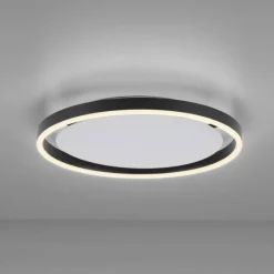 Luminaires Leuchten Direkt Plafonnier Leuchten-Direkt RITUS LED Anthracite, 1 lumière* Éclairage Led