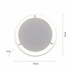 Luminaires Leuchten Direkt Plafonnier Leuchten-Direkt RITUS LED Aluminium, 1 lumière* Éclairage Led