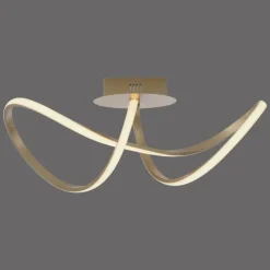 Luminaires Leuchten Direkt Plafonnier Leuchten-Direkt MARIA LED Laiton, 1 lumière* Éclairage Led